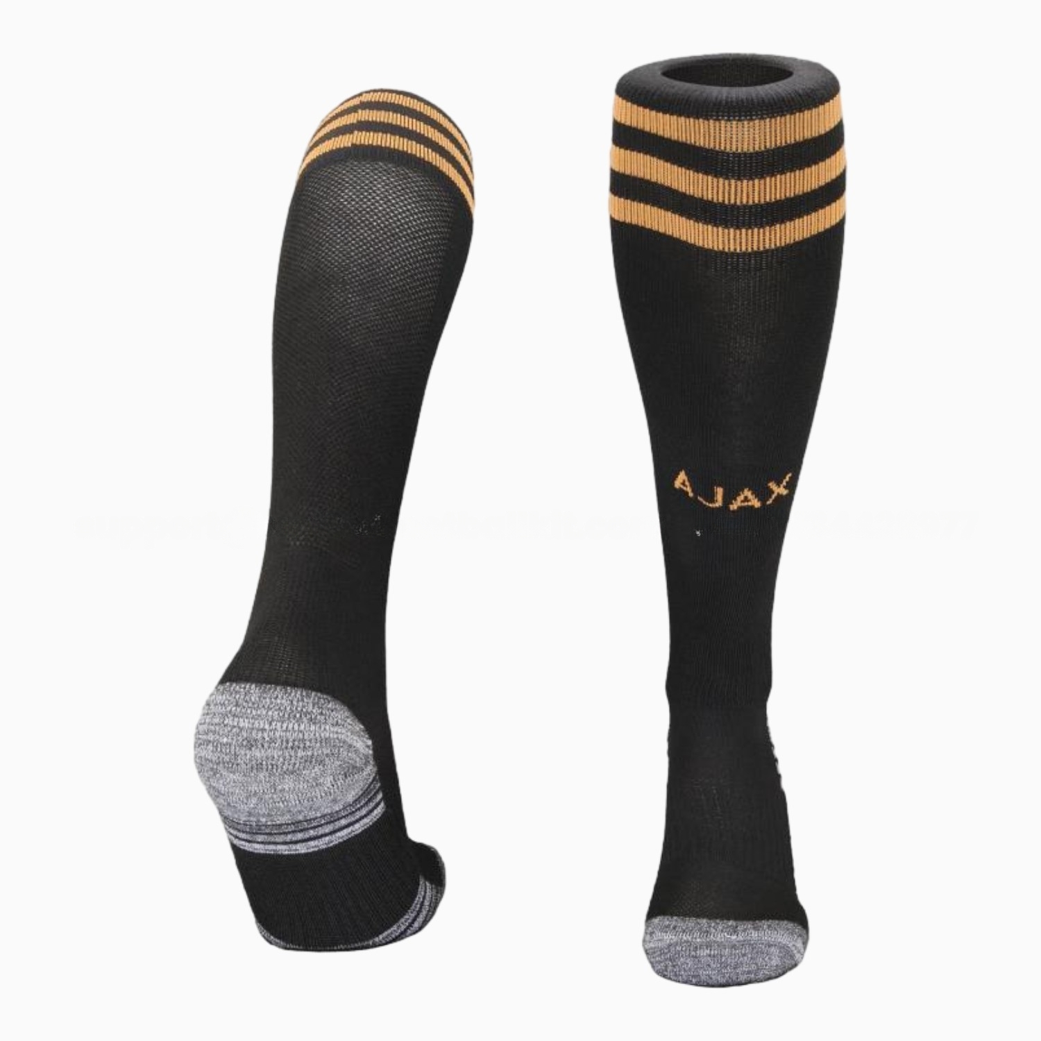 Ajax 26-27 Away Socks - Black - UnitedFutballJersey