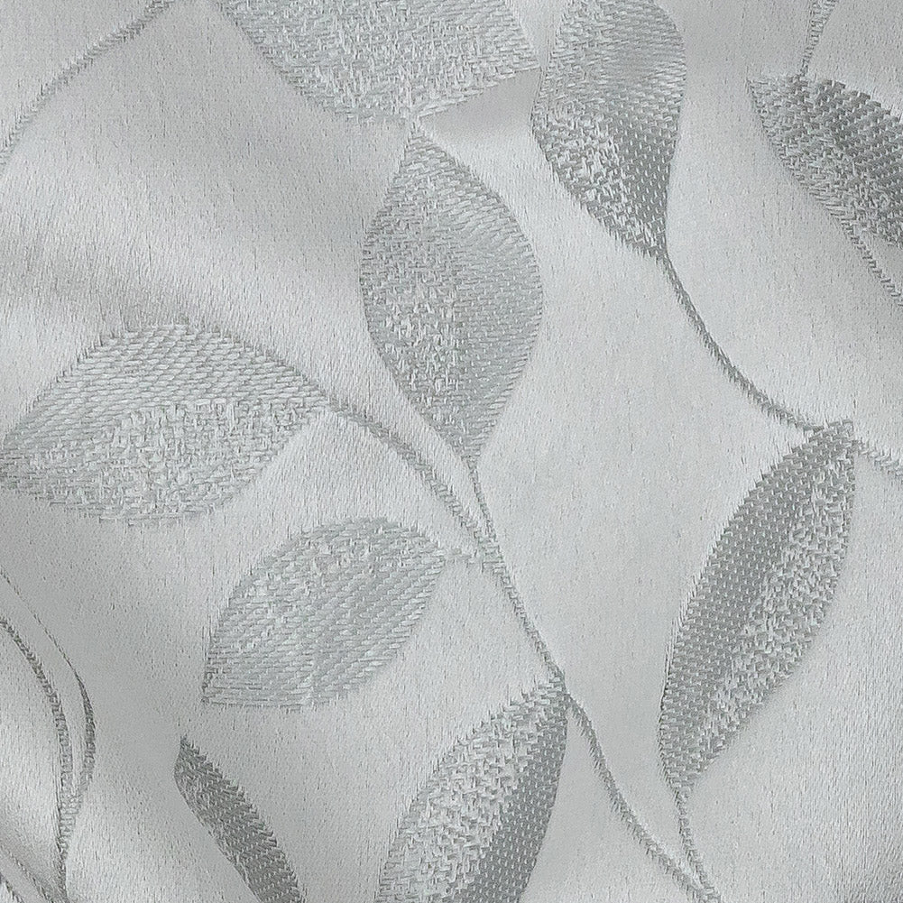 Satin-Faced Jacquard - Platinum Foliage - British Imported - Joann Fabrics