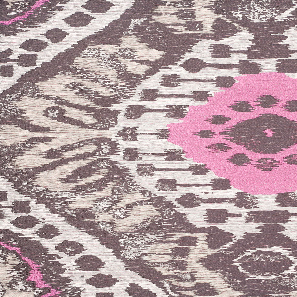 Pink/Brown Ikat Polyester Woven - Joann Fabrics