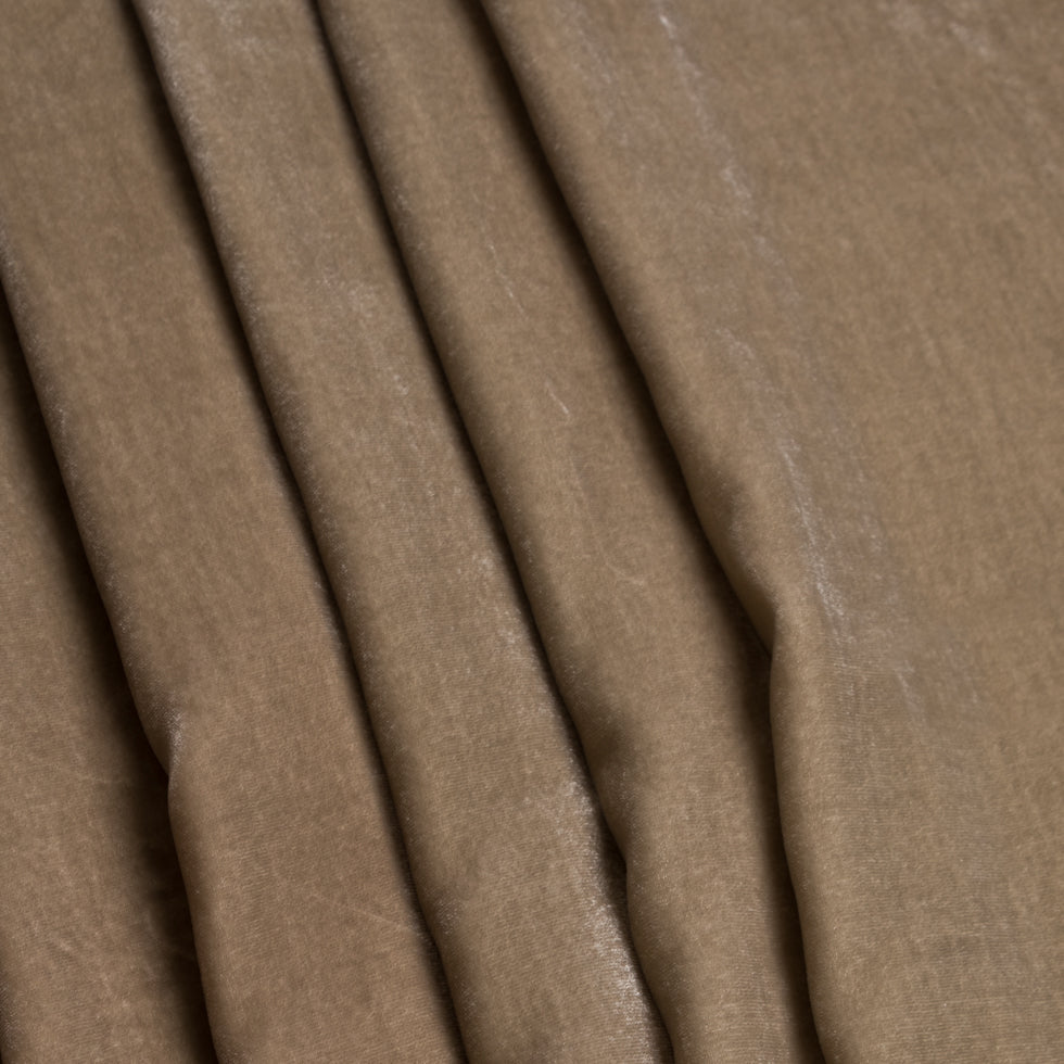 Soft Rayon-Silk Velvet - Mushroom - Cicero Collection - Joann Fabrics