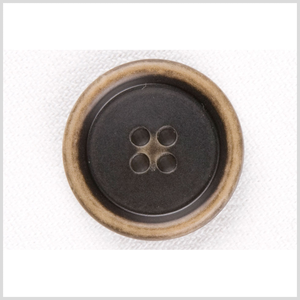 Black and Brown Plastic Button - 36L/23mm - Joann Fabrics