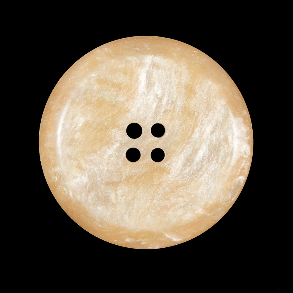 Beige Iridescent 4-Hole Plastic Button - 44L/28mm - Joann Fabrics