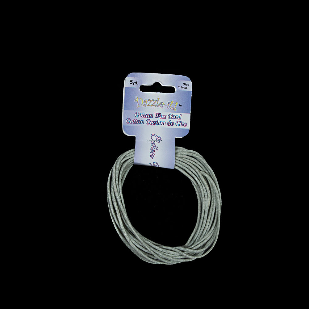 Dazzle-It Seafoam Cotton Wax Cord - 1.5mm - Joann Fabrics