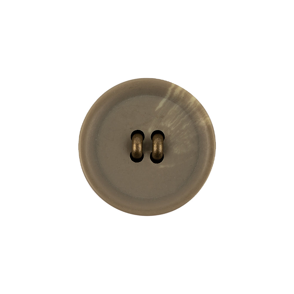 Matte Camo and Brass Shallow Plate Plastic and Metal Shank Back Button - 32L/20mm - Joann Fabrics