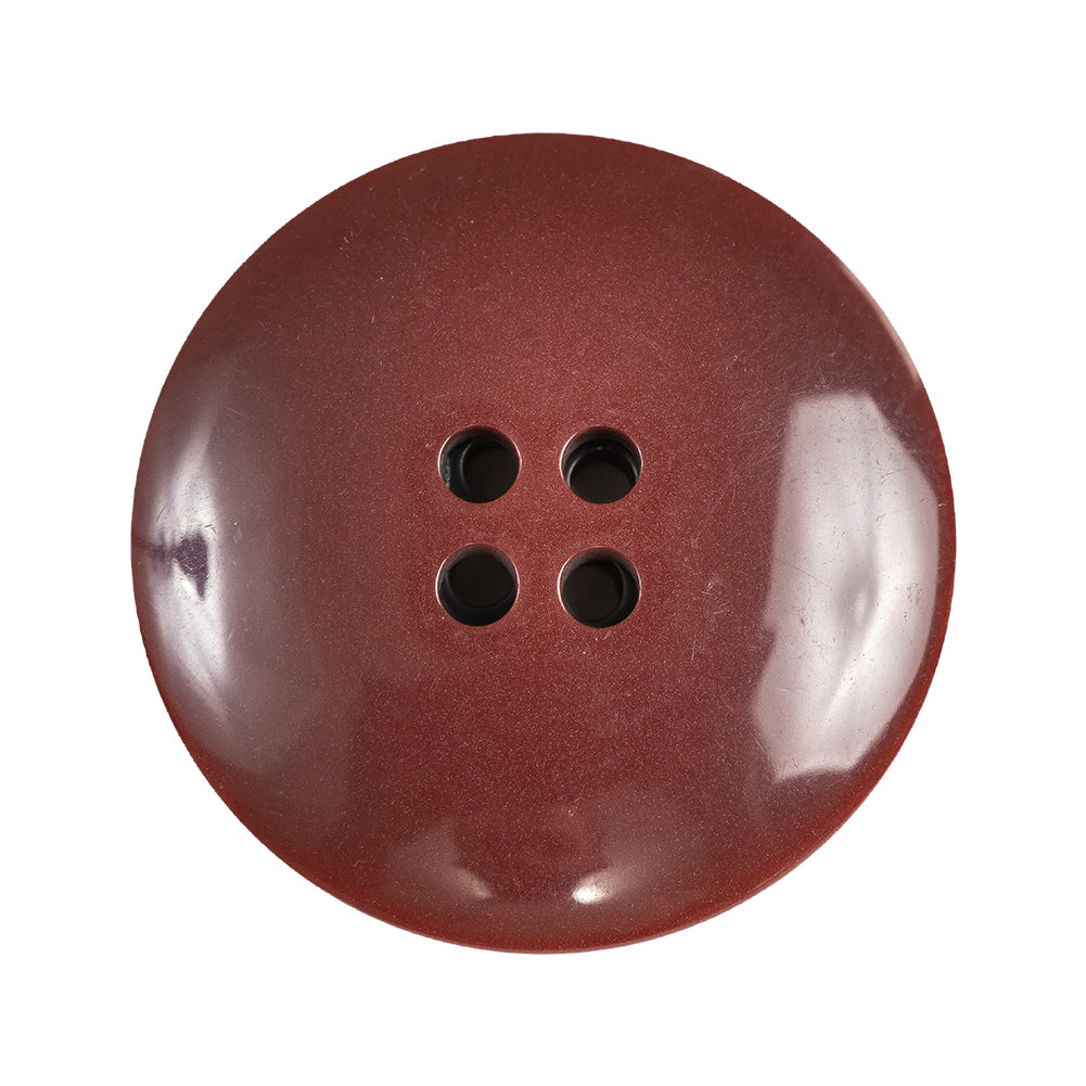 Russet Iridescent Marbled 4-Hole Set-in Button with Burgundy Rim - 55L/35mm - Joann Fabrics