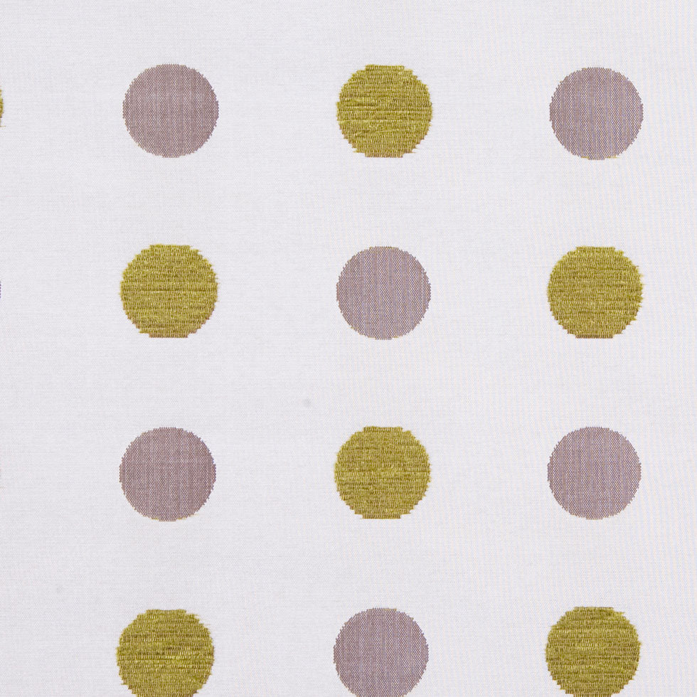 Olive/Cream/Iridescent Brown Polka Dots Chenille - Joann Fabrics