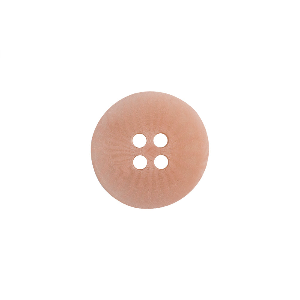 Transparent and Peach Swirls 4-Hole Low Convex Top Button - 24L/15mm - Joann Fabrics