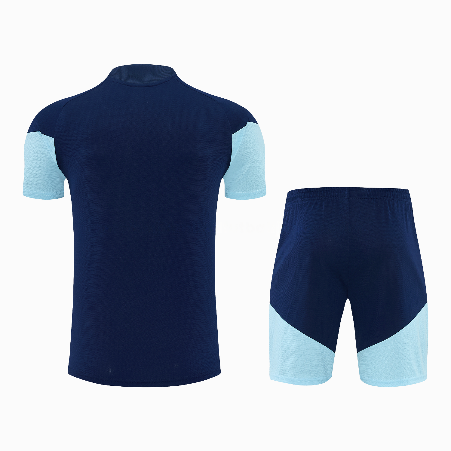 Argentina 2026 Short-Sleeve Training Set - Dark Blue Top and Shorts - UnitedFutballJersey