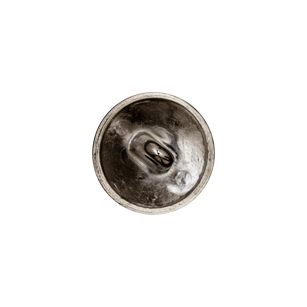Italian Silver Crest Metal Shank Button - 24L/15mm - Joann Fabrics