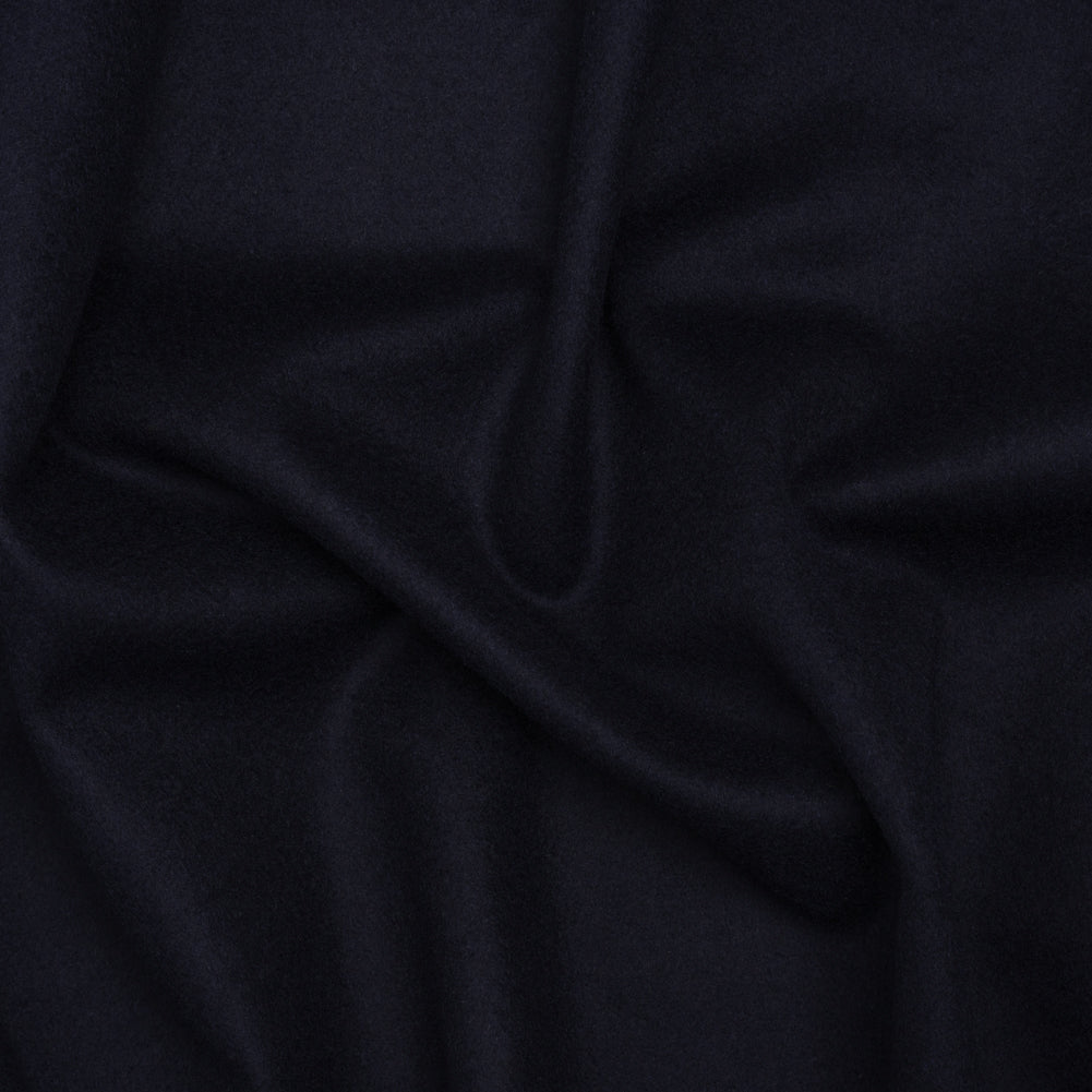 Brushed Lightweight Wool Blend Coating - Navy - Ellamar Collection - Joann Fabrics