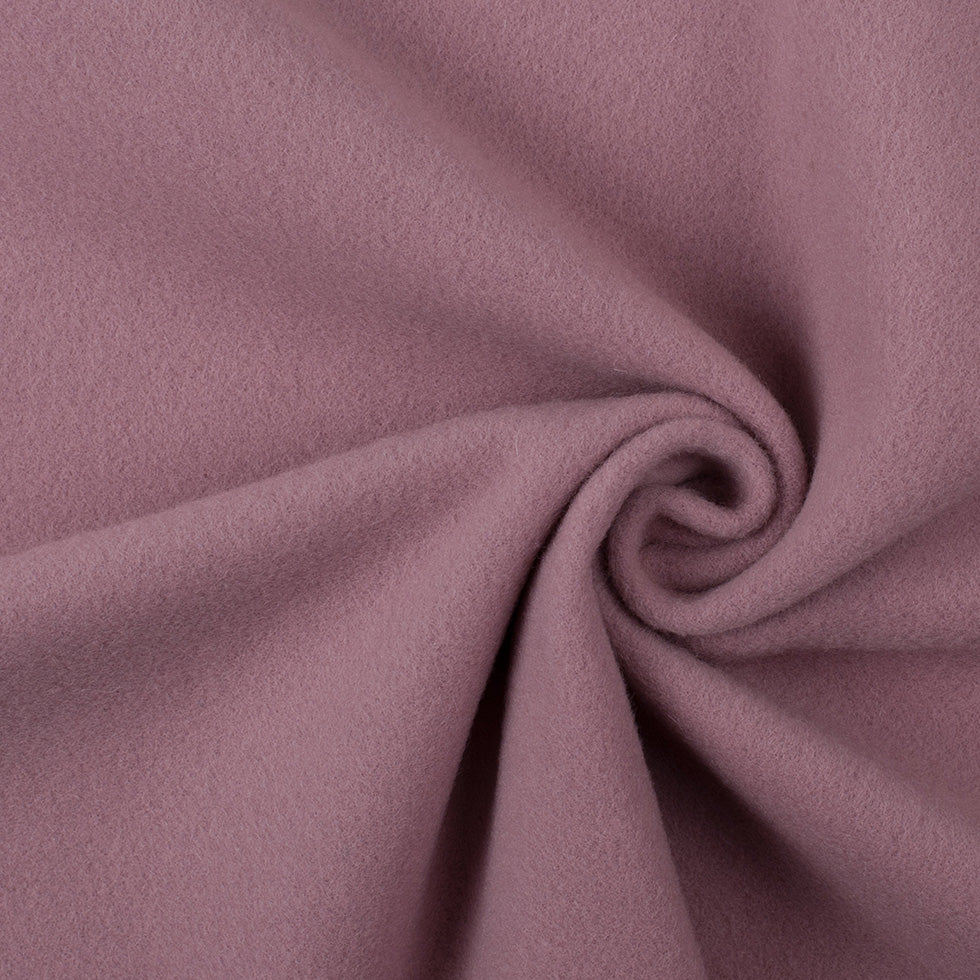 Wool and Cashmere Coating Made in Italy - Dusty Rose - Alberini Collection - Joann Fabrics