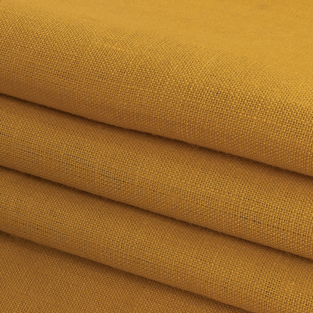 Medium Weight Linen Woven - Bright Gold - Grasmere Collection - Joann Fabrics