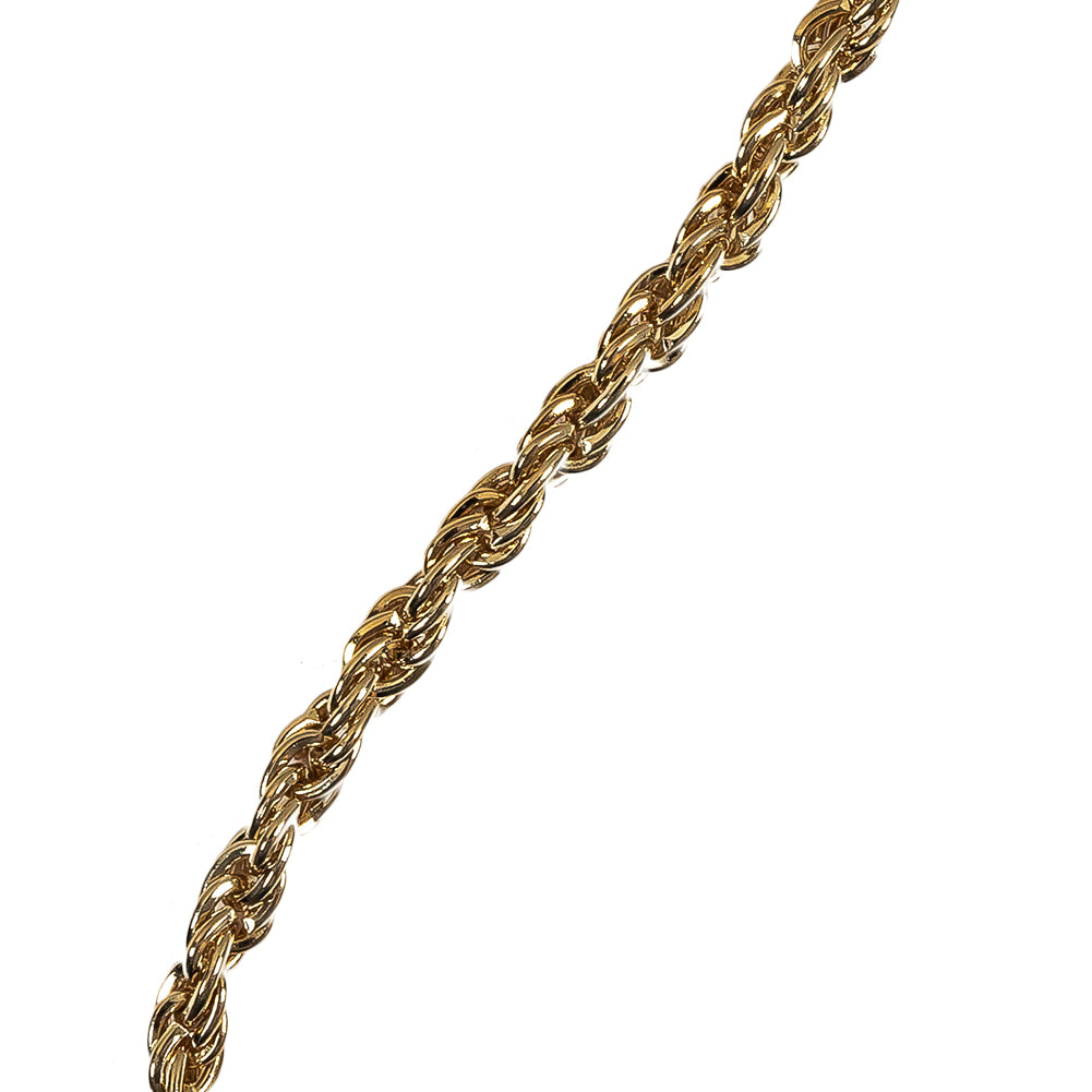 Gold Spiral Chain Purse Strap - 43.25