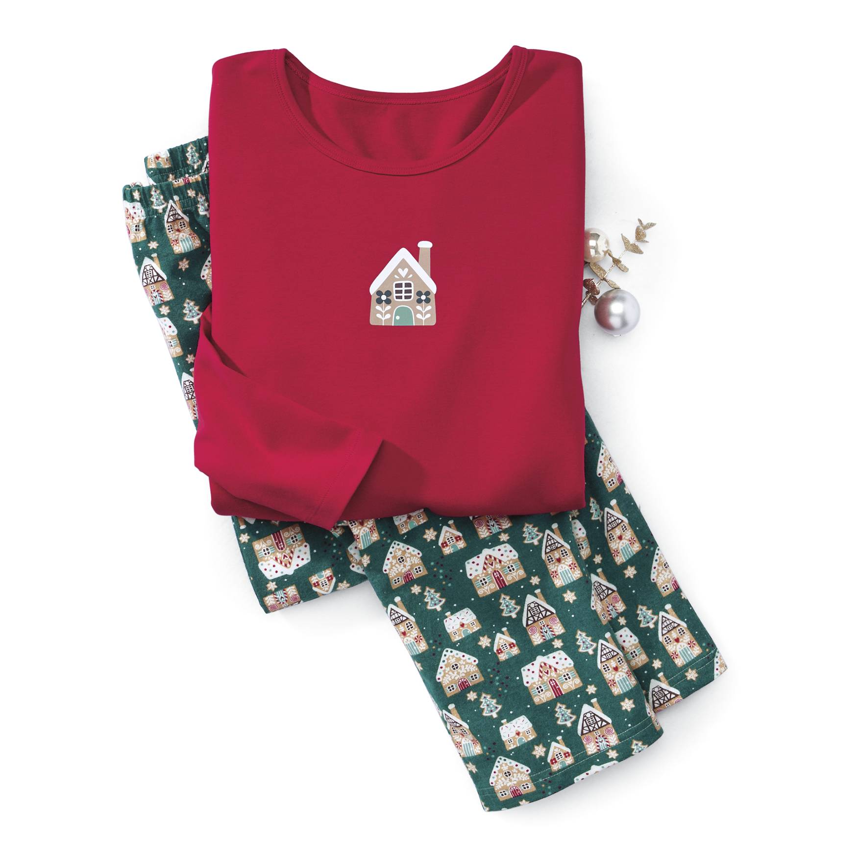 Gingerbread Village Pajama Set - Northstyle Catalog