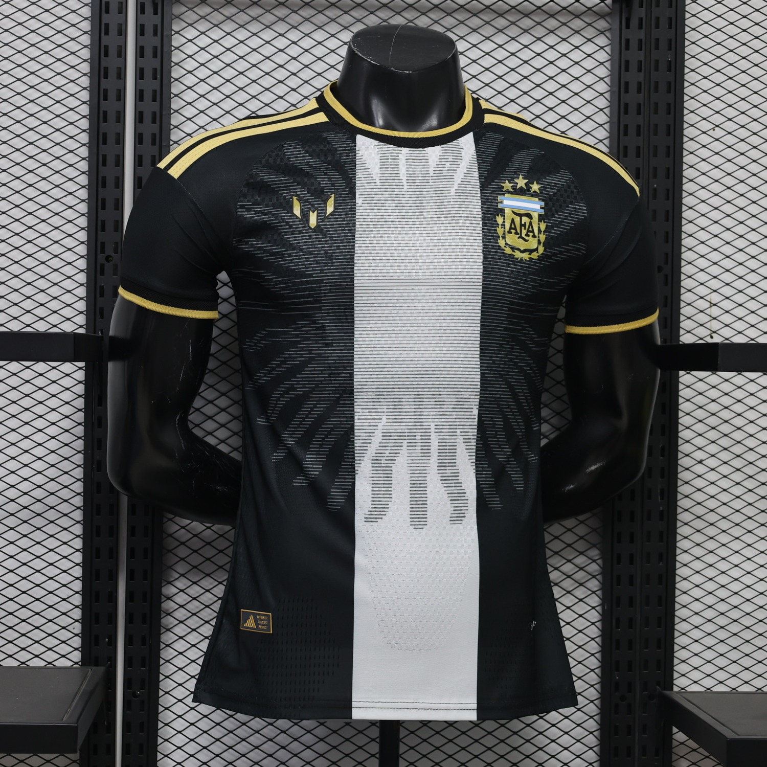 Argentina 2026 Messi Anniversary Black Special Jersey - Player Version - UnitedFutballJersey