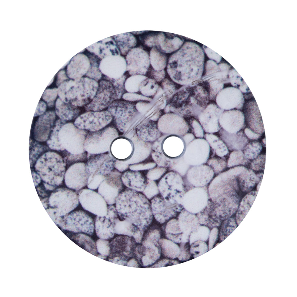 Italian Pebble Printed Coconut Button - 48L/30.5mm - Joann Fabrics