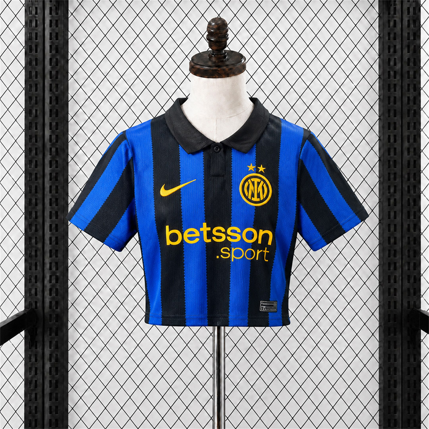 Women's Inter Milan 26-27 Home Crop Jersey - Fans Version - UnitedFutballJersey