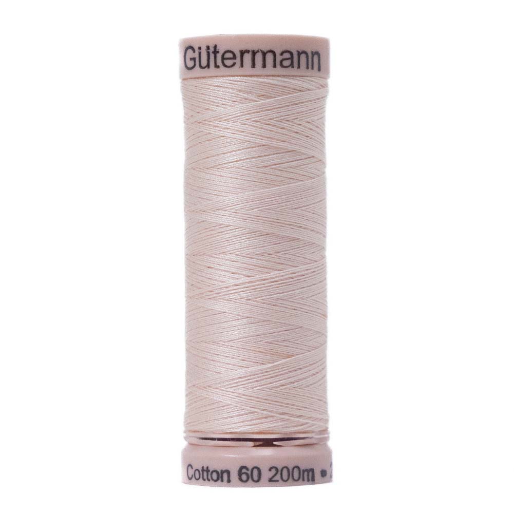 Gutermann 60 Wt Natural Cotton Thread 200m - 5010 Flesh - Joann Fabrics