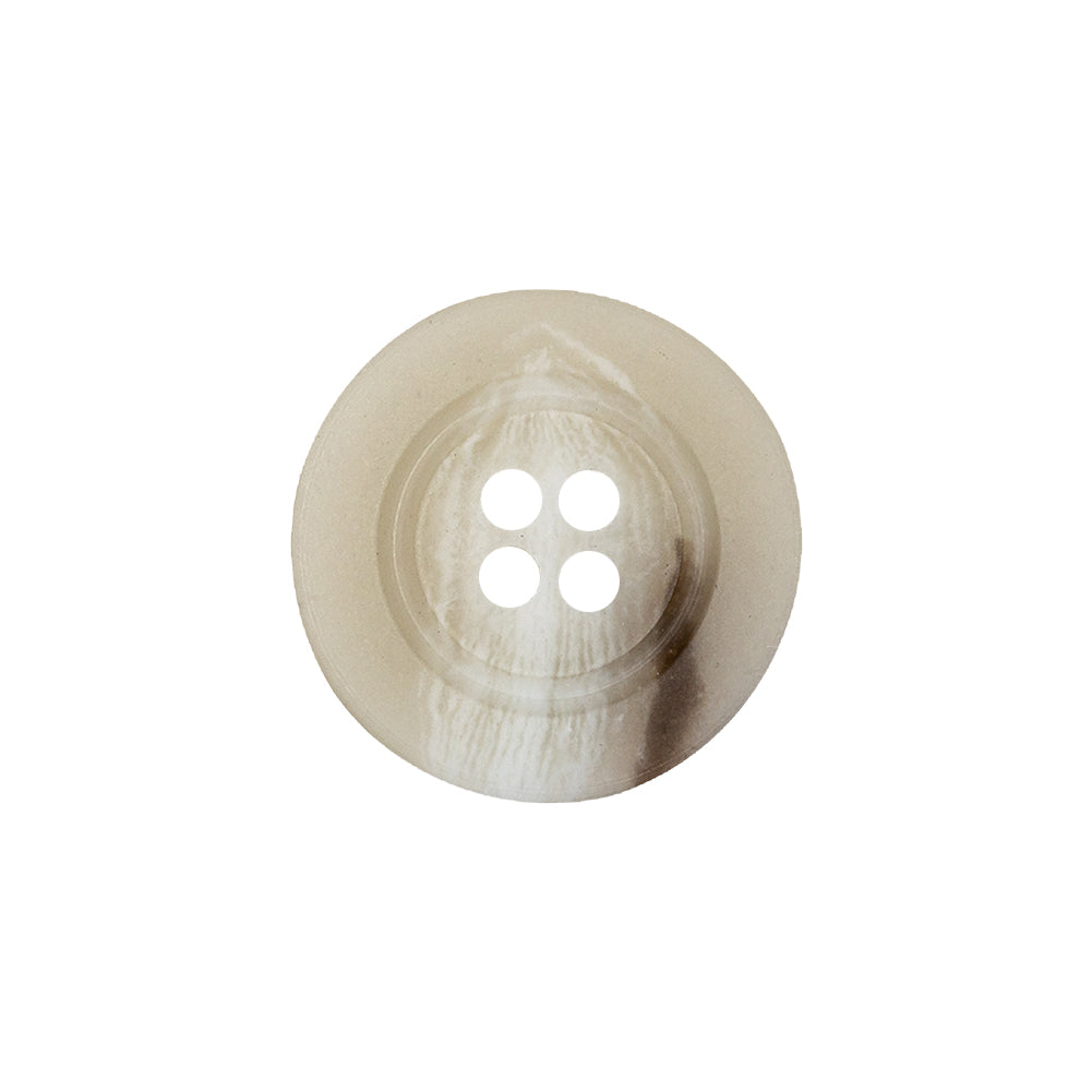 Buff, Sand and Sepia Wide Rimmed 4-Hole Plastic Button - 32L/20mm - Joann Fabrics