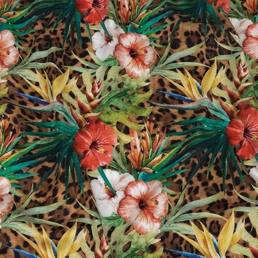 Mercerized Organic Egyptian Cotton Shirting - Foliage and Fauna - Ravello Collection - Joann Fabrics