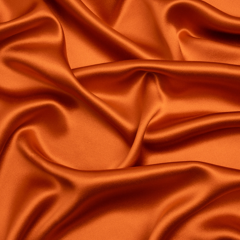Silk Crepe Back Satin - Burnt Orange - Premium Collection - Joann Fabrics