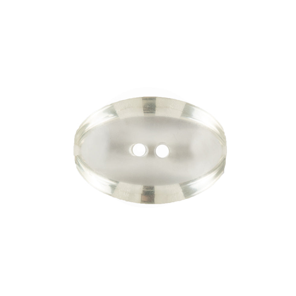 Clear Oval Plastic Button - 24L/15mm - Joann Fabrics