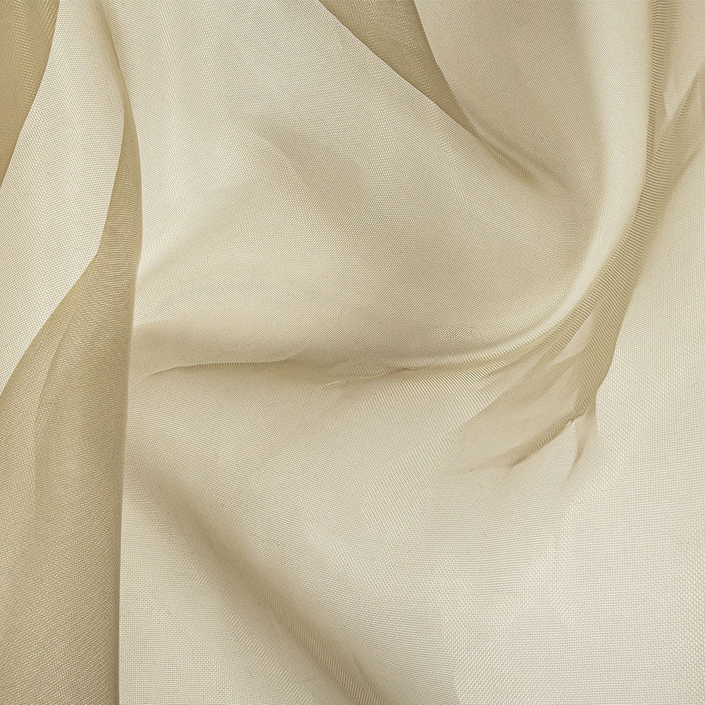 Stiff Mesh-Like Polyester Organza - Warm Olive - Iris Collection - Joann Fabrics