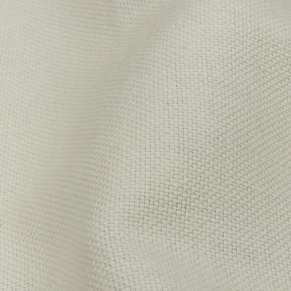 Ivory Linen and Cotton Basketweave Canvas - Joann Fabrics