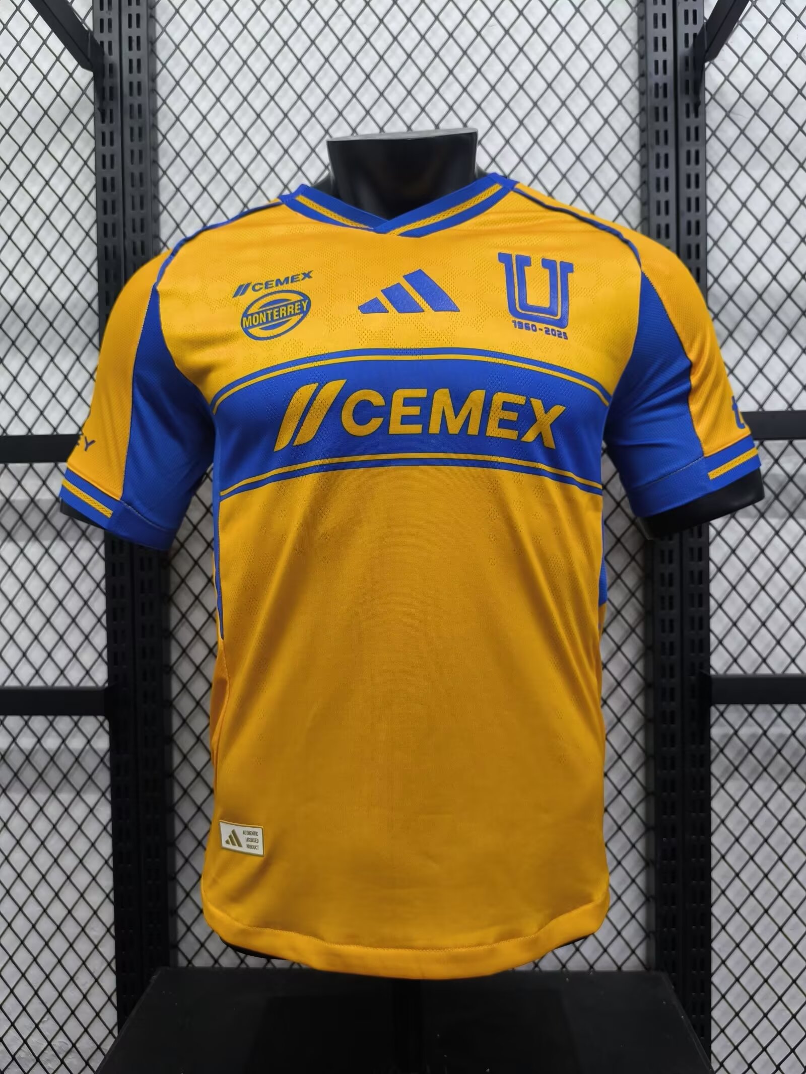 2025/2026 Player Version Tigres Home Football Jersey 1:1 Thai Quality