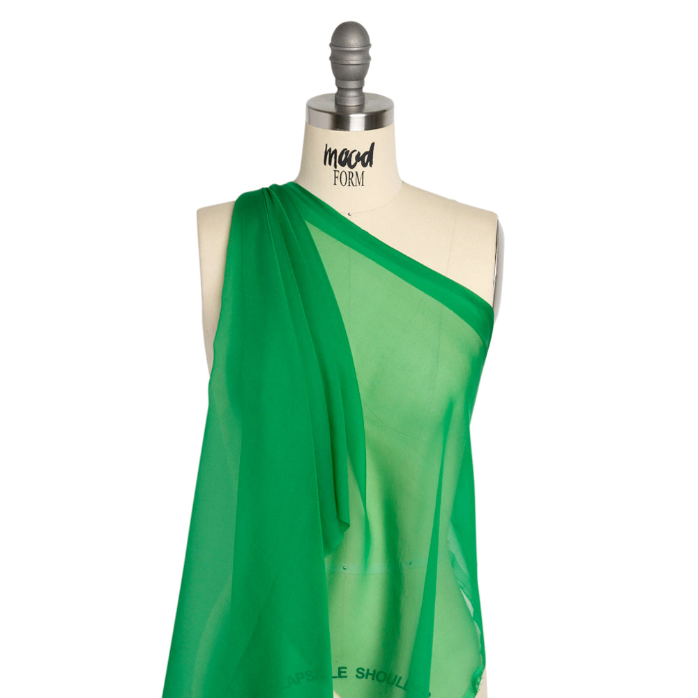 Chiffon-Like Silk Voile - Kelly Green - Adelaide Collection - Joann Fabrics