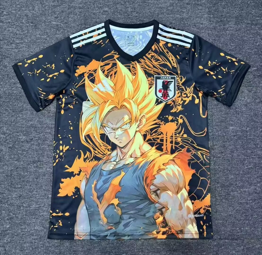2024/2025 Japan Super Saiyan Yellow Football Jersey 1:1 Thai Quality
