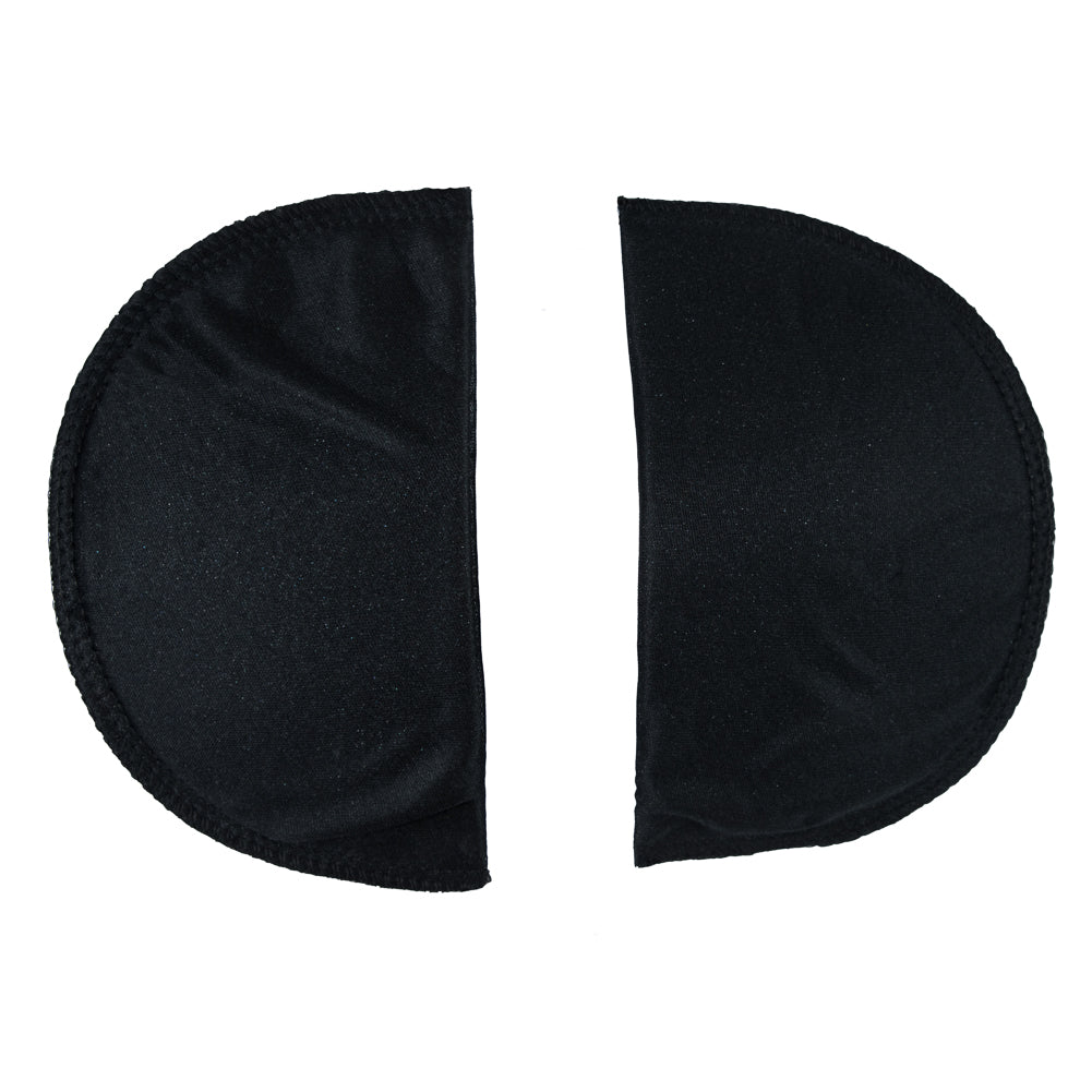 Foam Shoulder Pads Covered with Black Polyester - 7