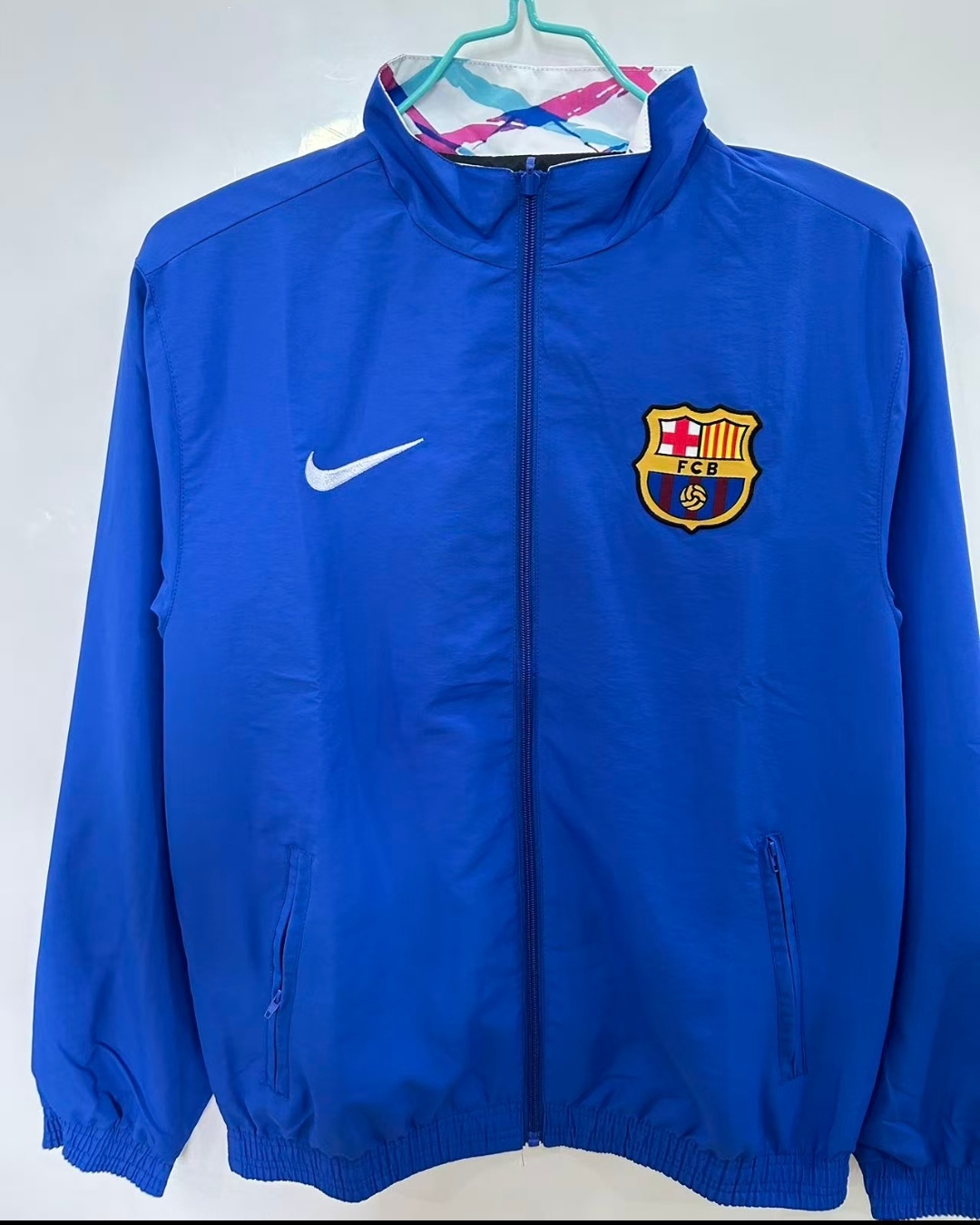 2025/2026 Barcelona Reversible Windbreaker Soccer Jersey 1:1 Thai Quality 01