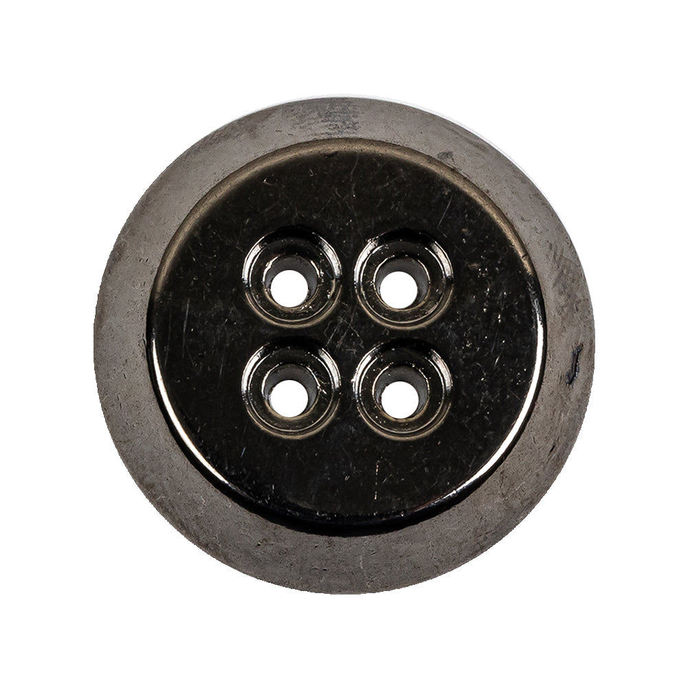 Gunmetal Truncated Cone 4 Hole Metal Button - 44L/28mm - Joann Fabrics