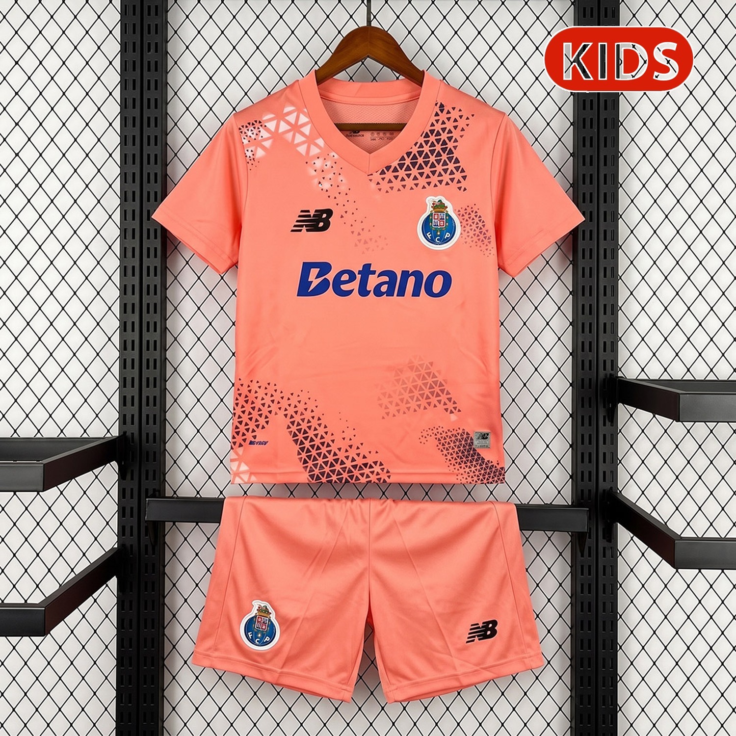 Porto 26-27 Orange Goalkeeper Kids Kit - UnitedFutballJersey