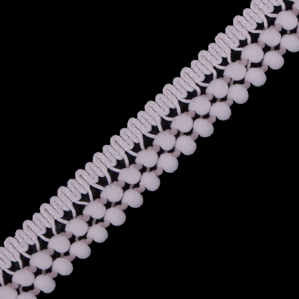European Blush Two Row Mini Pom Pom Trim - Joann Fabrics
