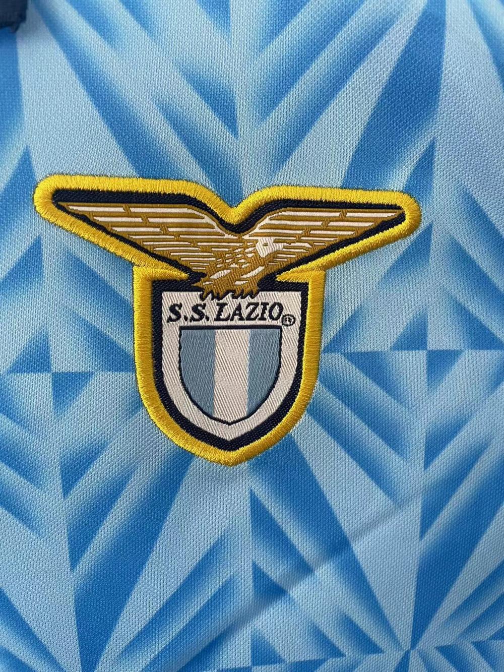 1991 Retro Lazio Home Soccer Jersey 1:1 Thai Quality