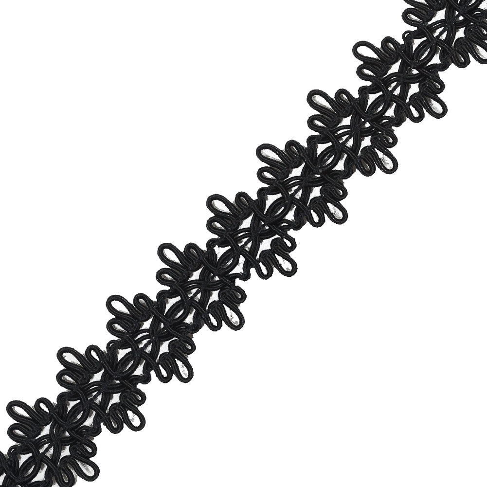 Black Loose Braided Cord - 1