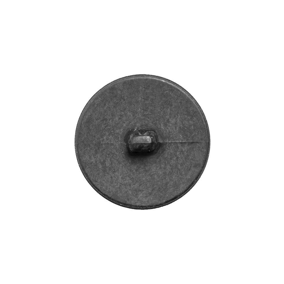 Italian Gray Wavy-Textured Plastic Shank Back Button - 28L/18mm - Joann Fabrics