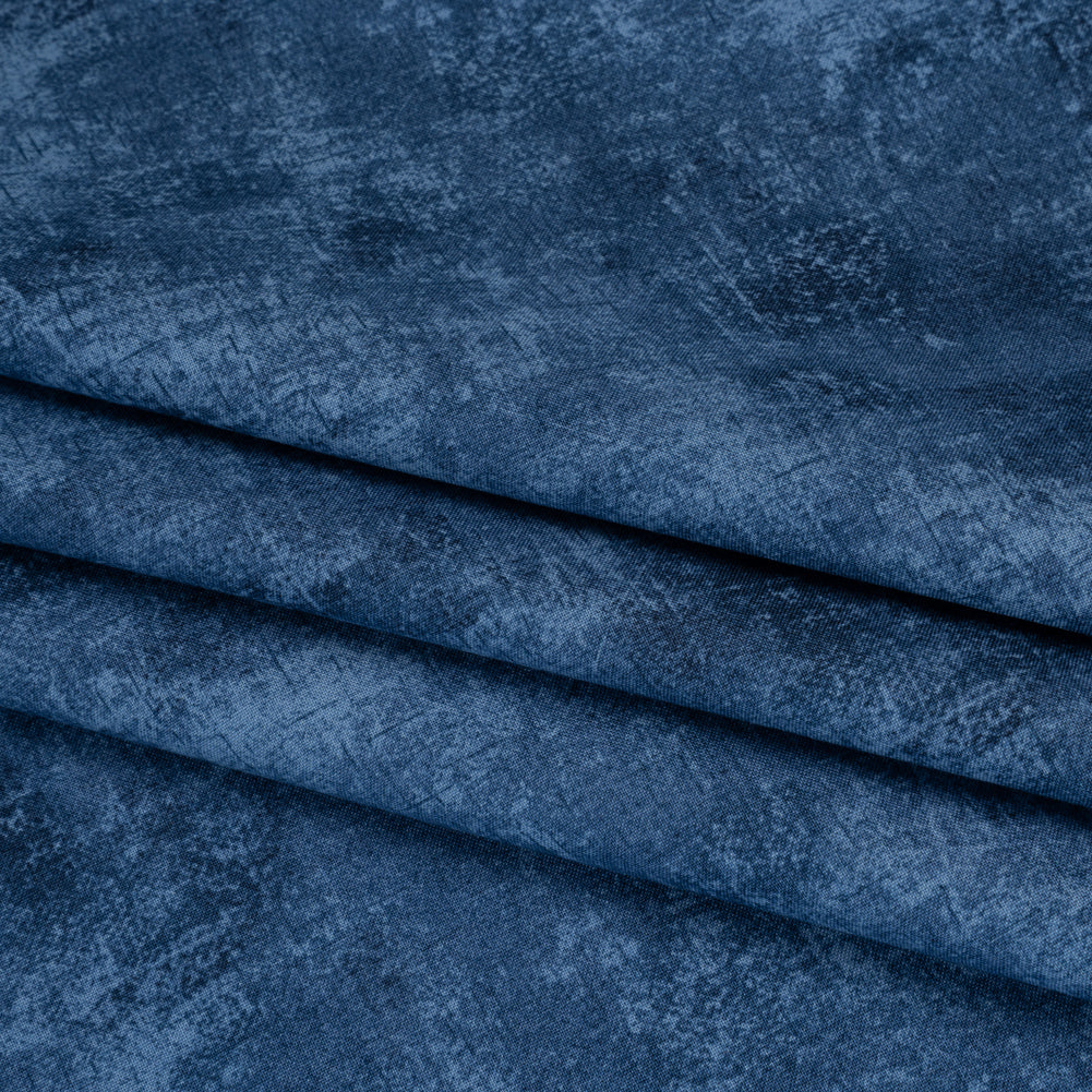 Printed Quilting Cotton by Northcott - Blue Jeans Painterly Texture - Canvas Collection - Joann Fabrics