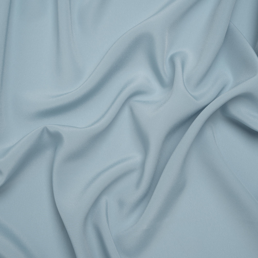 Polyester Crepe de Chine - Sky Blue - Famous Australian Designer Deadstock - Joann Fabrics