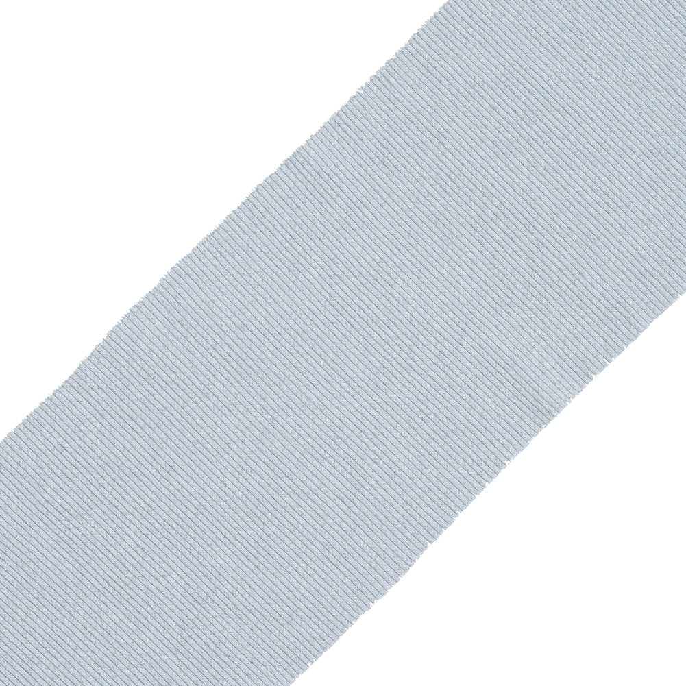 Silver Sparkle Rib Knit Trim - 7