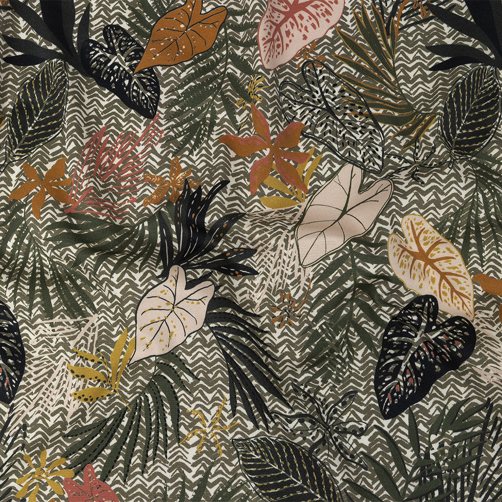 Mood Exclusive Fronds Askew Stretch Cotton Sateen - Joann Fabrics