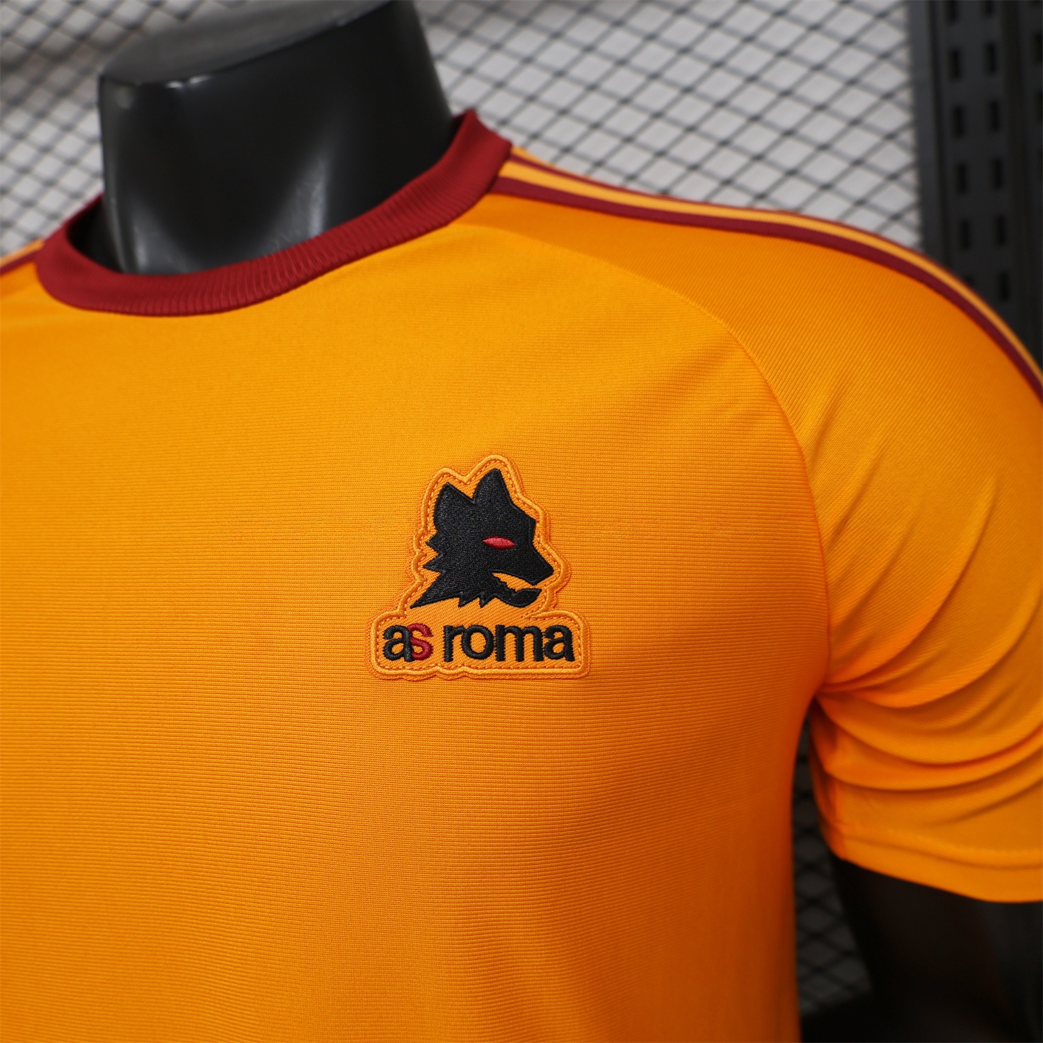 AS Roma 25-26 Retro Casual Style Orange Special Jersey - Player Version - UnitedFutballJersey