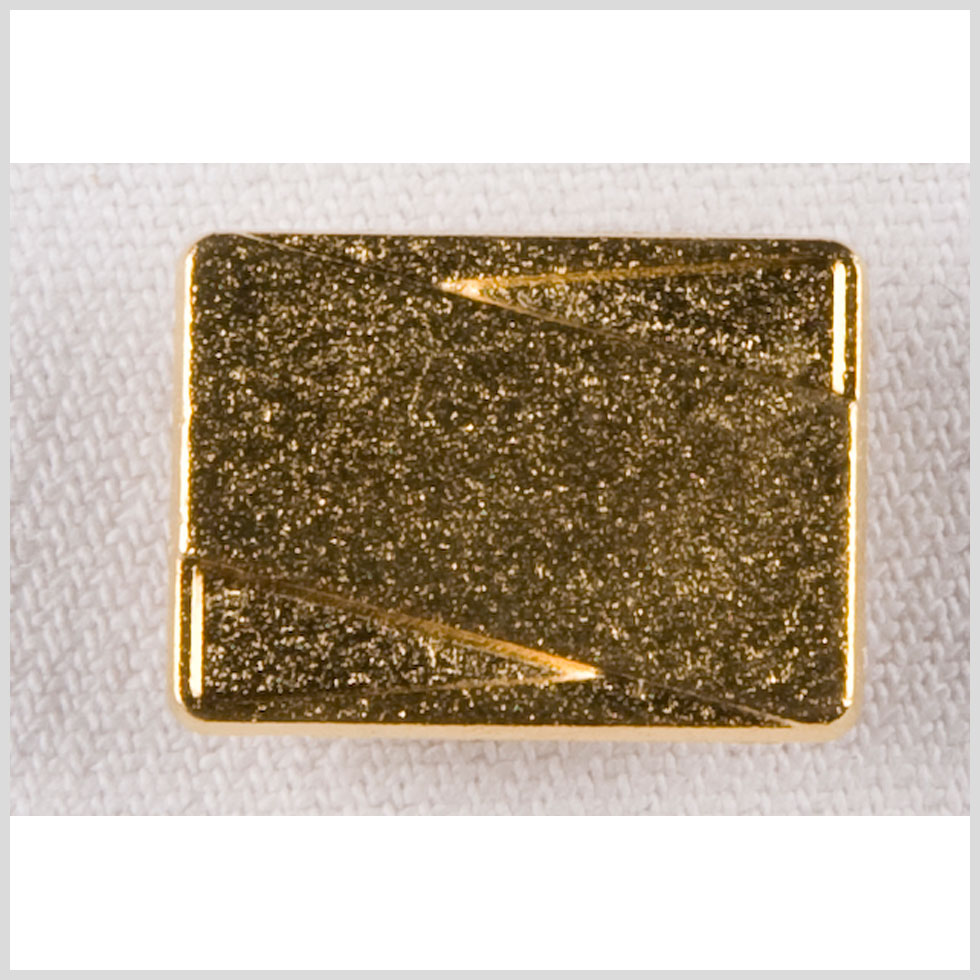 Rectangular Gold Metal Button - 32L/20mm - Joann Fabrics
