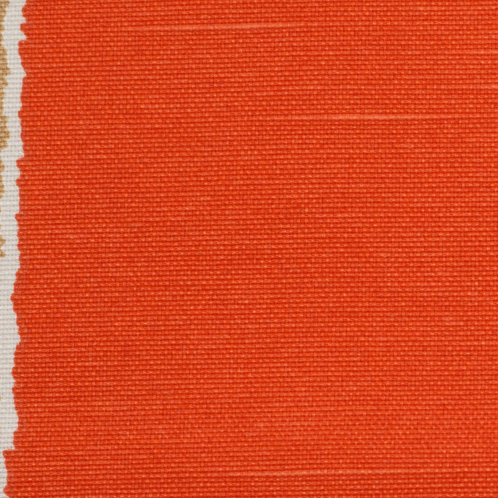 Spanish Orange/Brown Striped Poly-Cotton Woven - Joann Fabrics