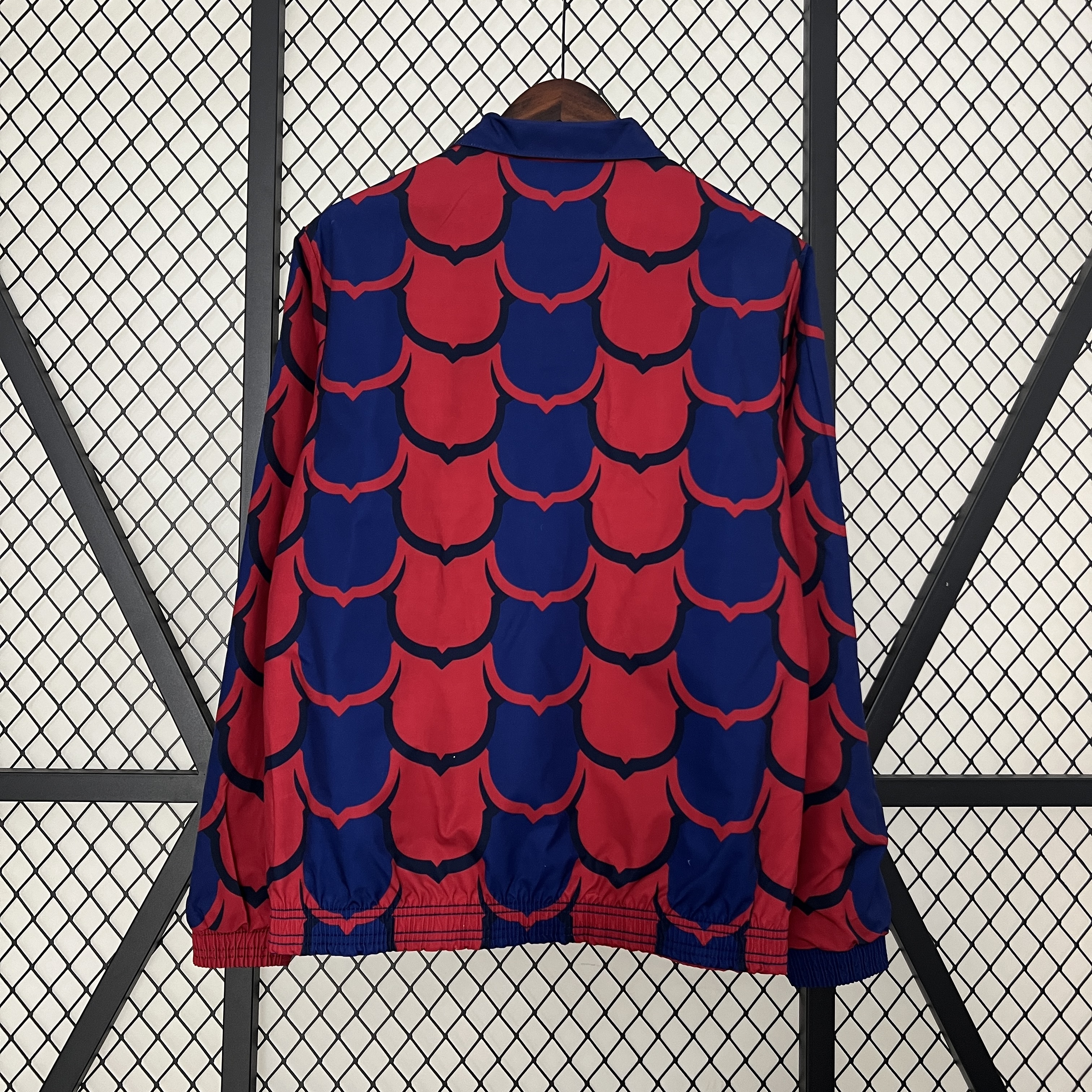 2025/2026 Barcelona Reversible Windbreaker Soccer Jersey 1:1 Thai Quality 06