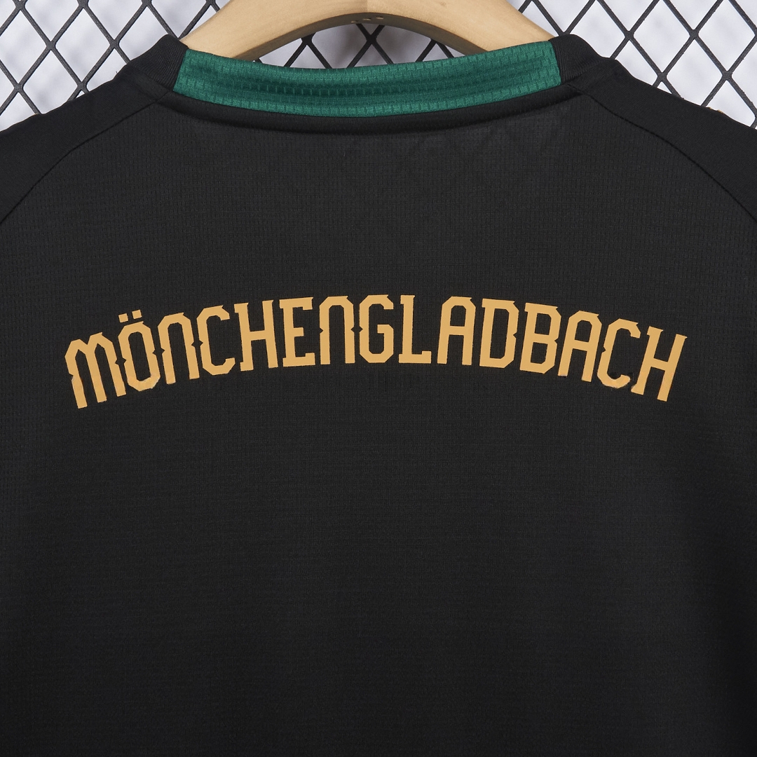 Borussia Mönchengladbach 26-27 Away Black Jersey - Fans Version - UnitedFutballJersey