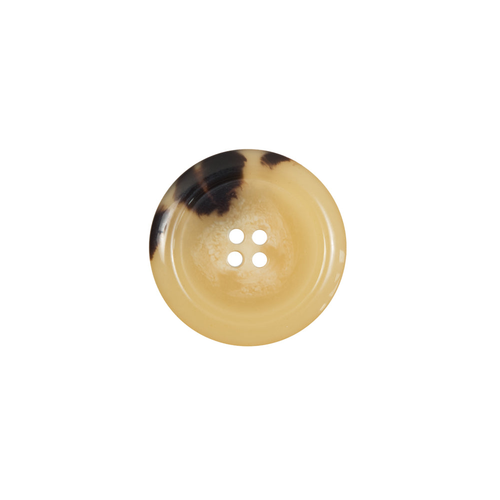 Tan/Brown Plastic 4-Hole Button - 24L/19mm - Joann Fabrics