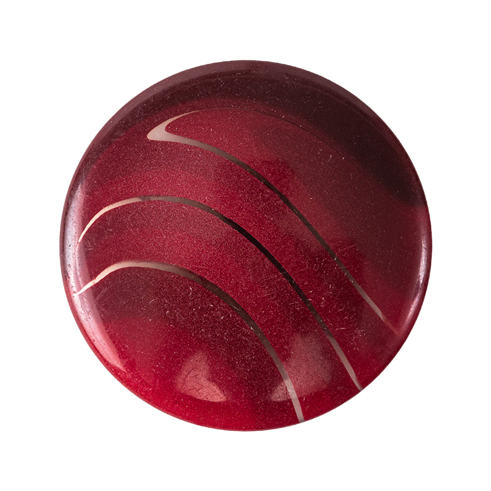 Red Pear Abstract Self-Shank Back Plastic Button - 48L/30.5mm - Joann Fabrics